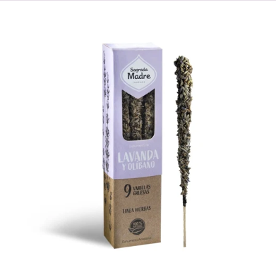 Sahumerio Herbal Lavanda & Olíbano