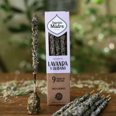 Sahumerio Herbal Lavanda & Olíbano