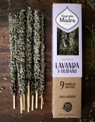 Sahumerio Herbal Lavanda & Olíbano