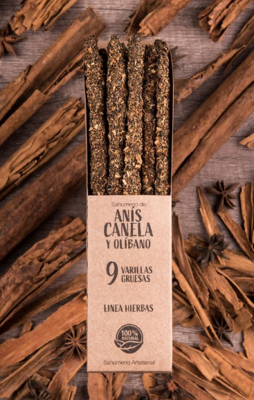 Sahumerio Herbal Anís Canela & Olíbano